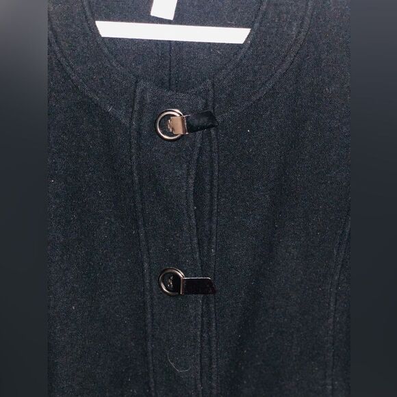 Chico's Women's Black Half Sleeves Comfort Cardigan Jackets Size 1 = Small - Picture 3 of 6